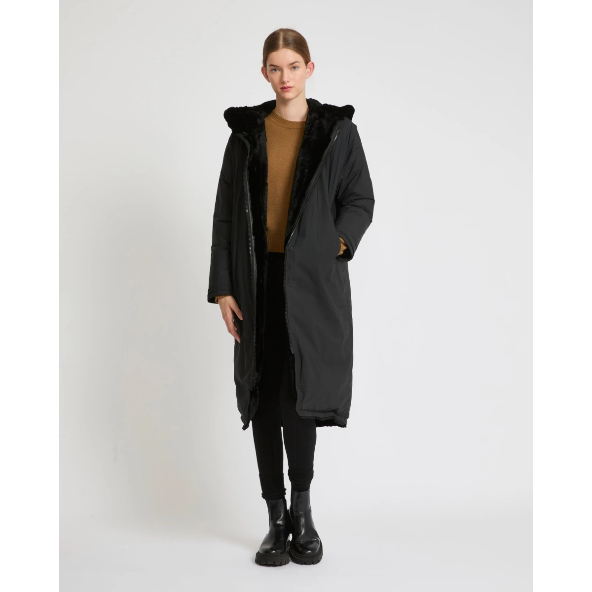 yves salomon down jacket