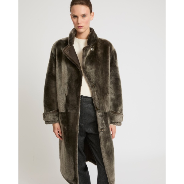 yves salomon shearling coat