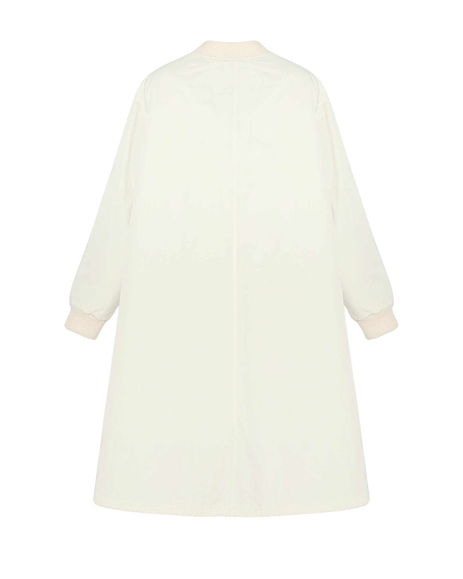 Yves Salomon Reversible Bomber Parka In Water-Repellent Technical Fabric And Long-Haired Mink Coat