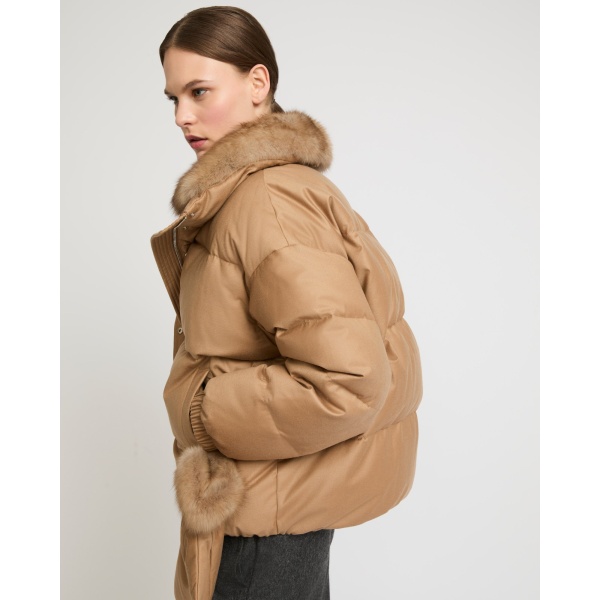 yves salomon shearling coat