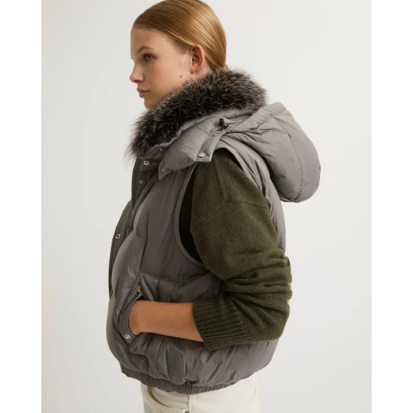 yves salomon down jacket