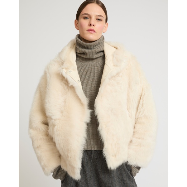 yves salomon shearling coat