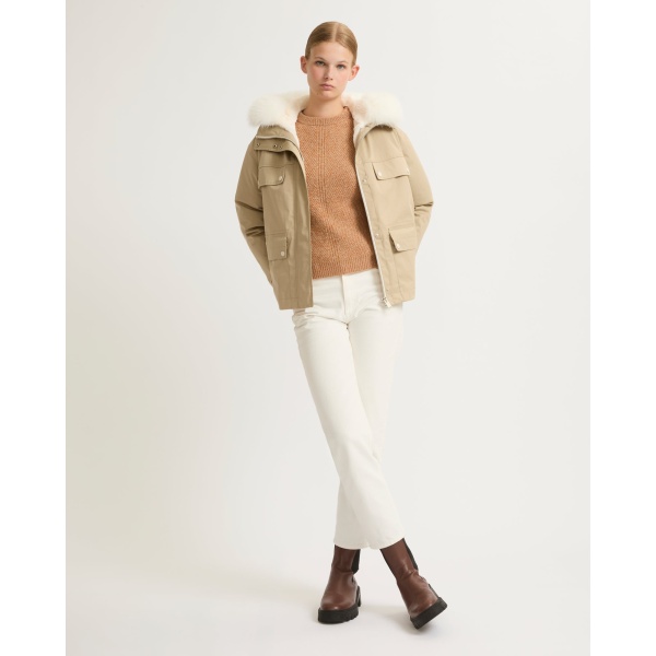 yves salomon shearling coat