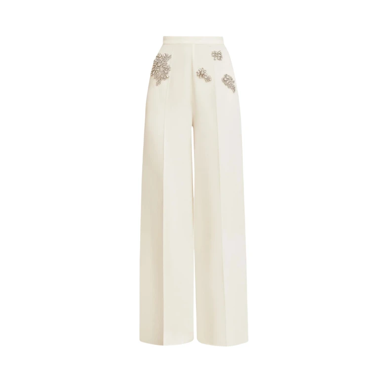 Zuhair Murad Cady Beaded Trousers