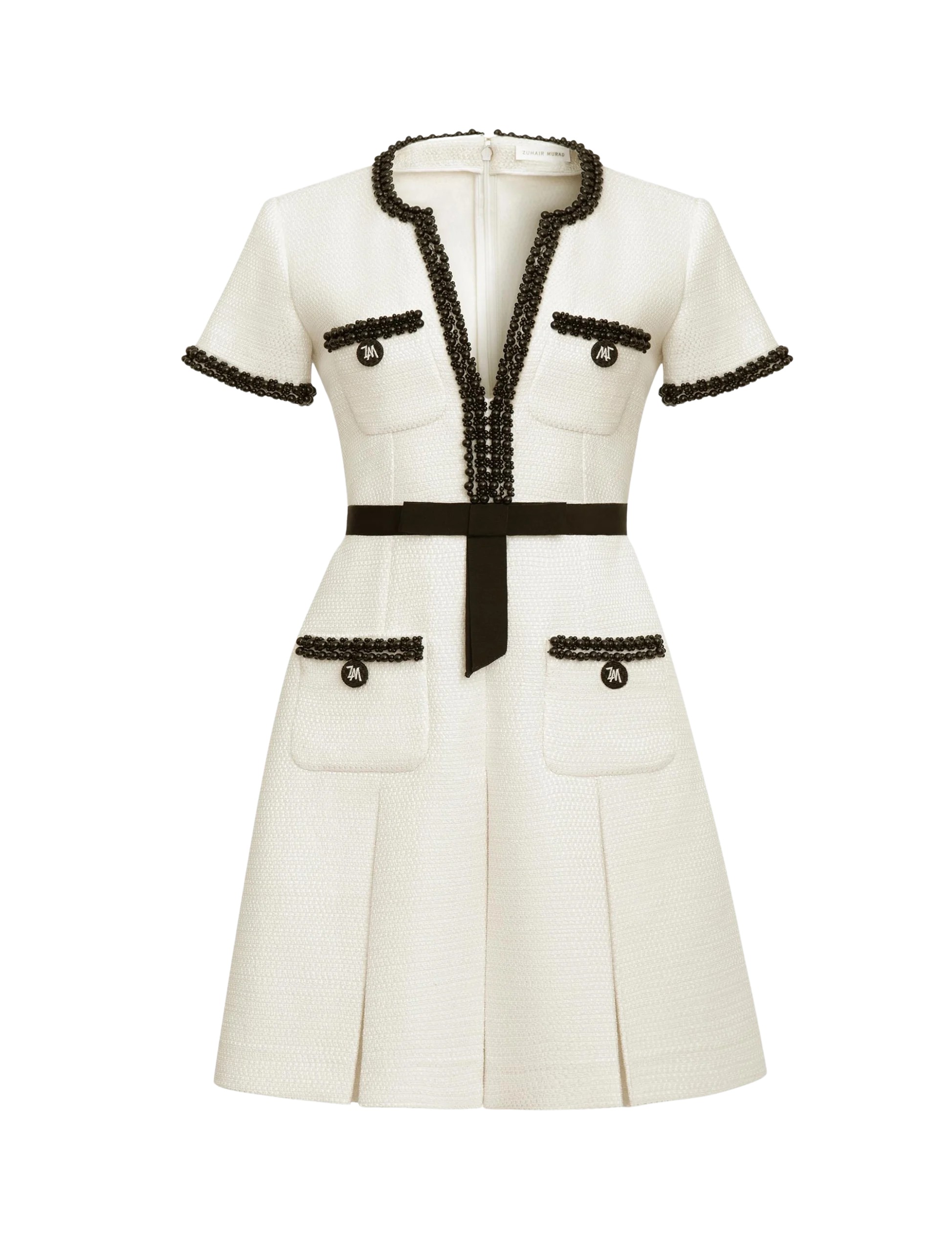Zuhair Murad Tweed Mini Dress