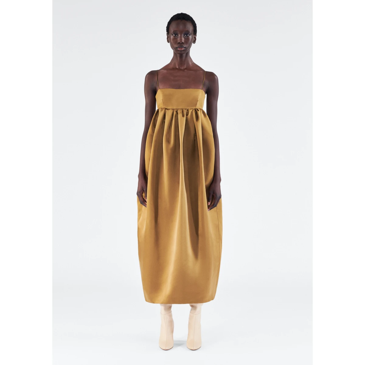 Adam Lippes Gold dress