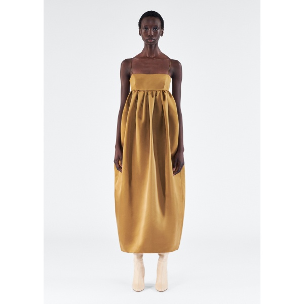 Adam Lippes Gold dress