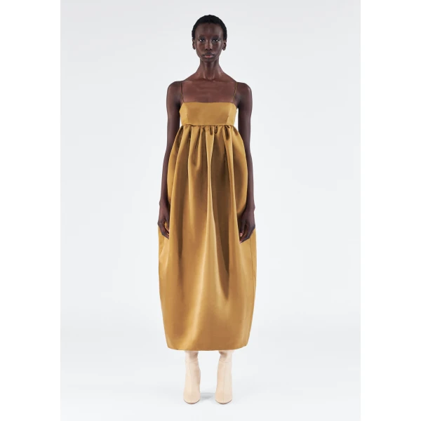 Adam Lippes Gold dress