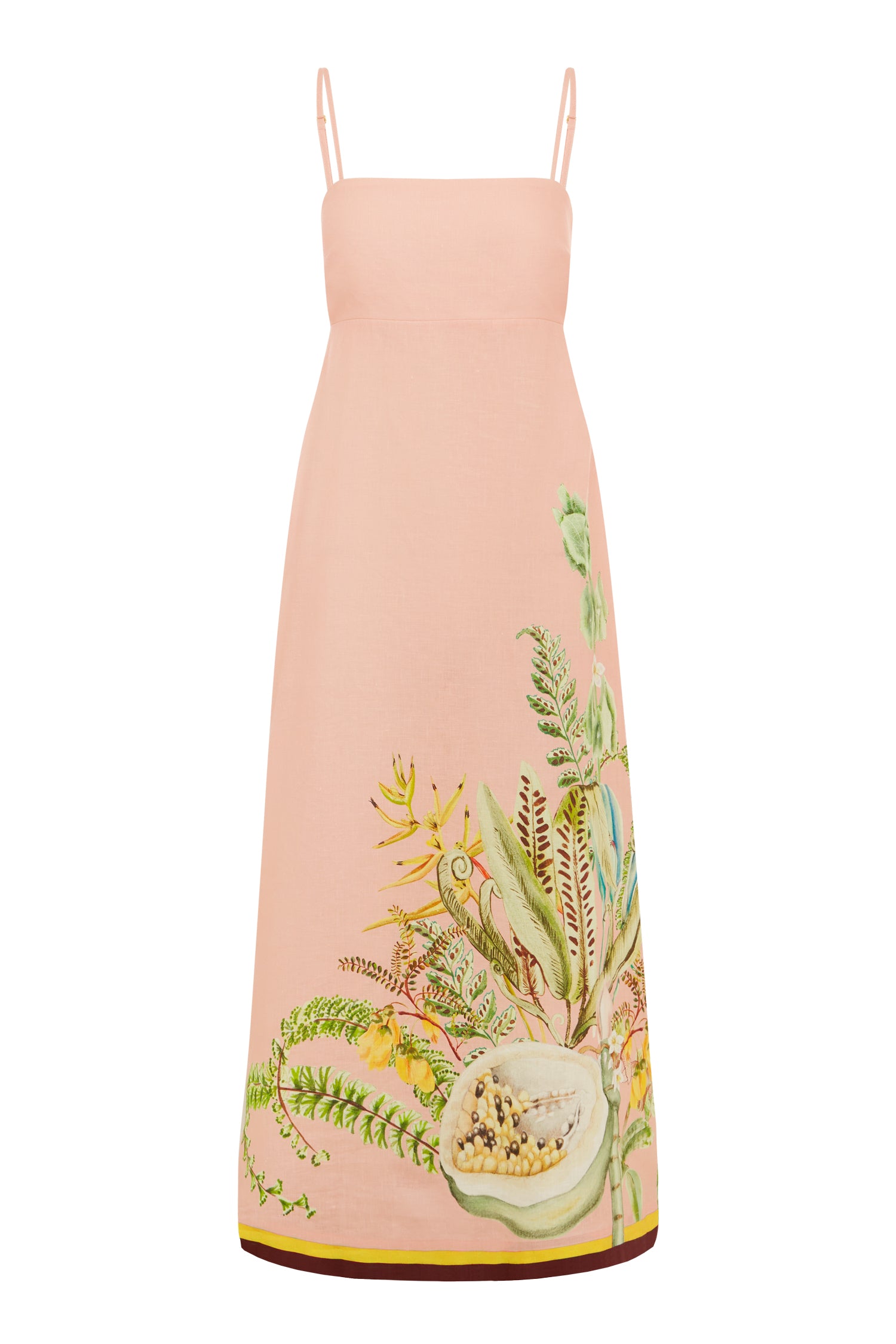 Alemais Papaya Sundress Dress