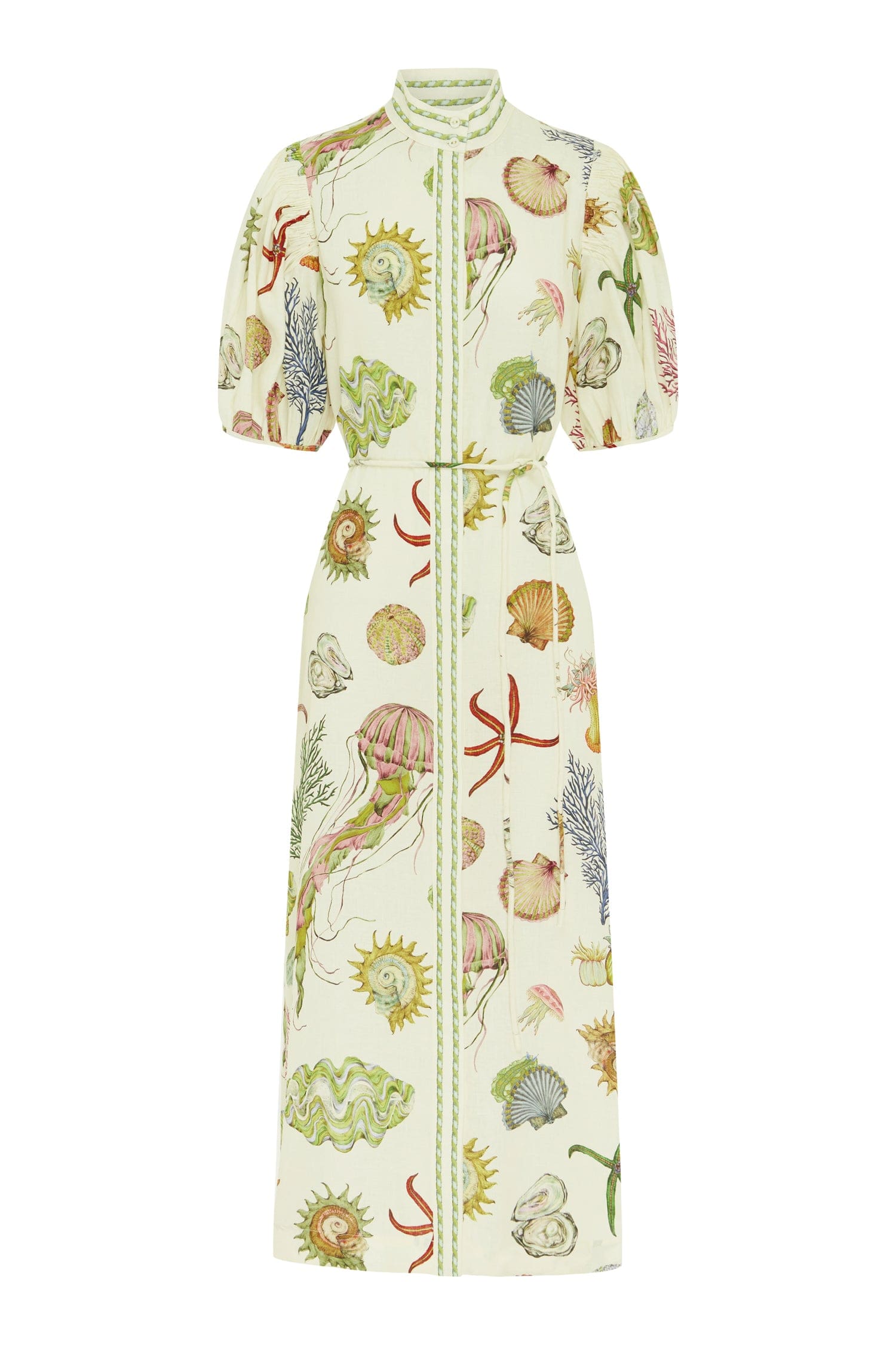 Alemais Sea Shirtdress Dress