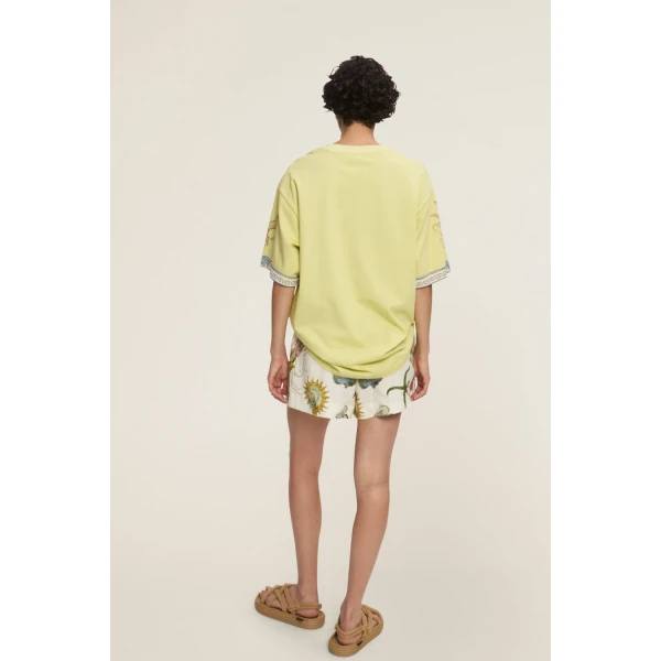 Alemais Surrealist Summer Lemon Tee