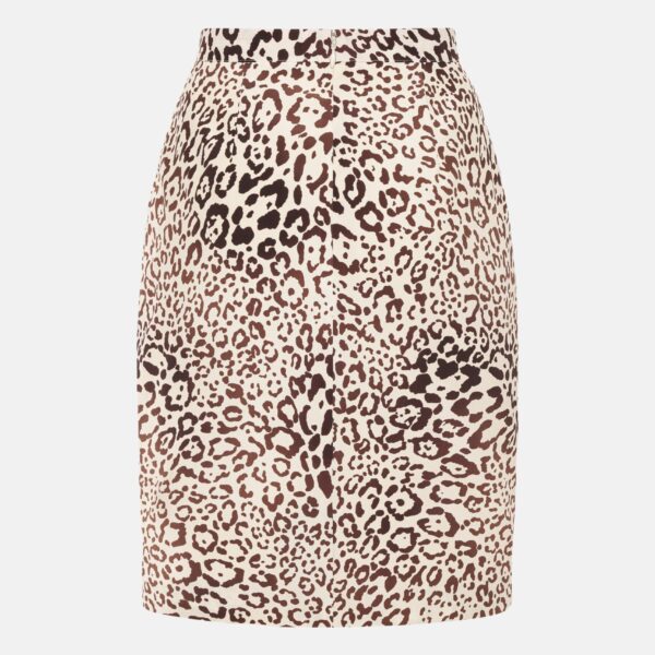 Leopard Print Skirt