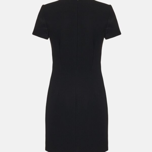 Mini Dress With Silk Jabot