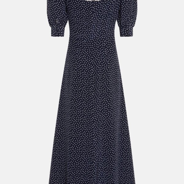 Polka Dot Dress With Lace