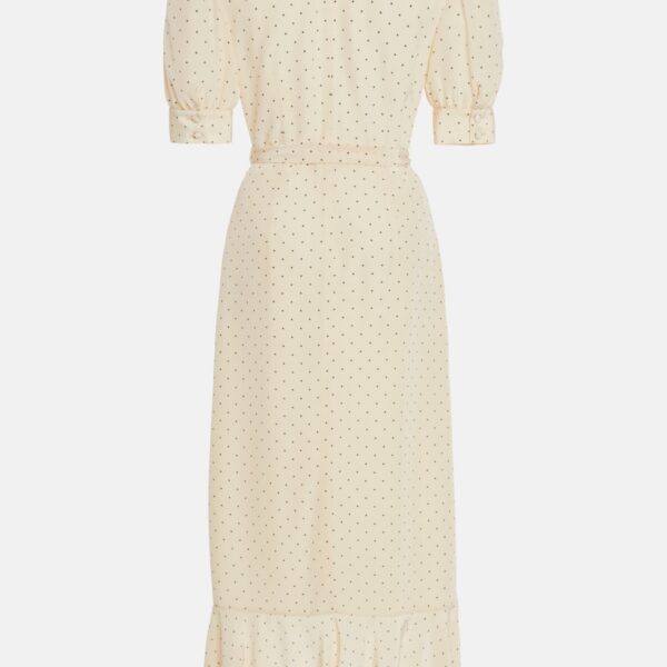 Polka Dot Wrap Dress