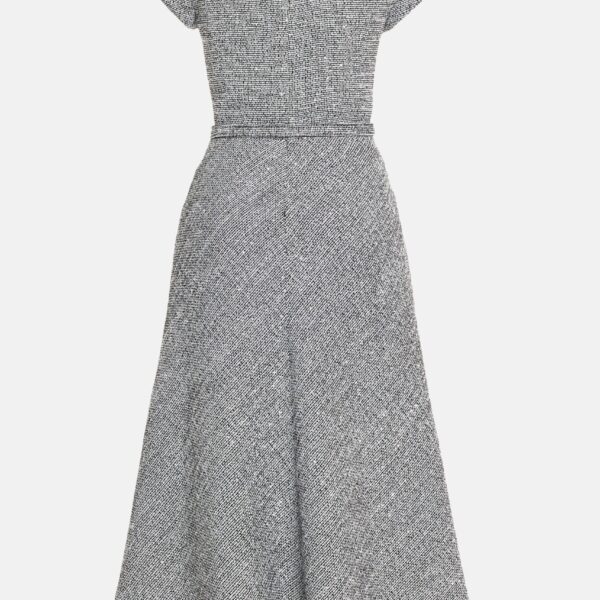 Sequin Tweed Dress