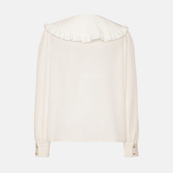 Silk Blouse With Collar