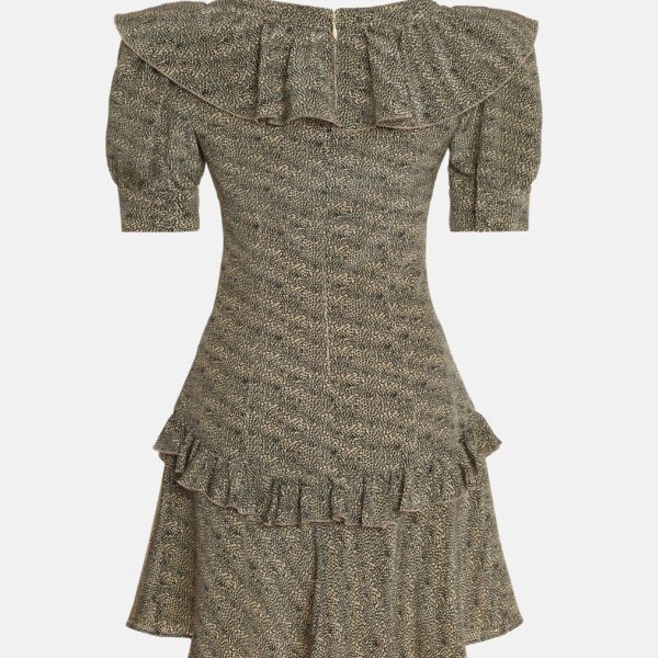 Small Leopard Print Mini Dress