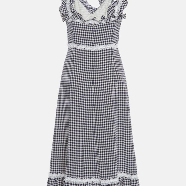 Vichy Slip Dress