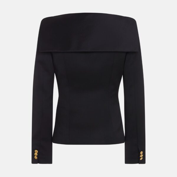 Wool Satin Jacket