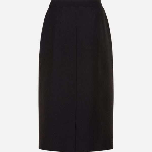 Wool Satin Skirt