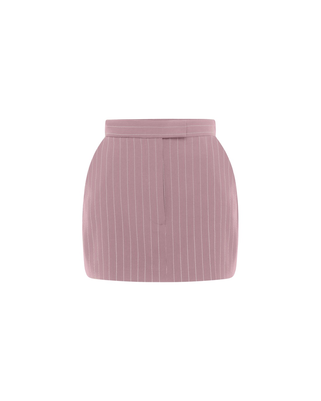 Alex Perry Mini Skirt in Lurex Pinstripe