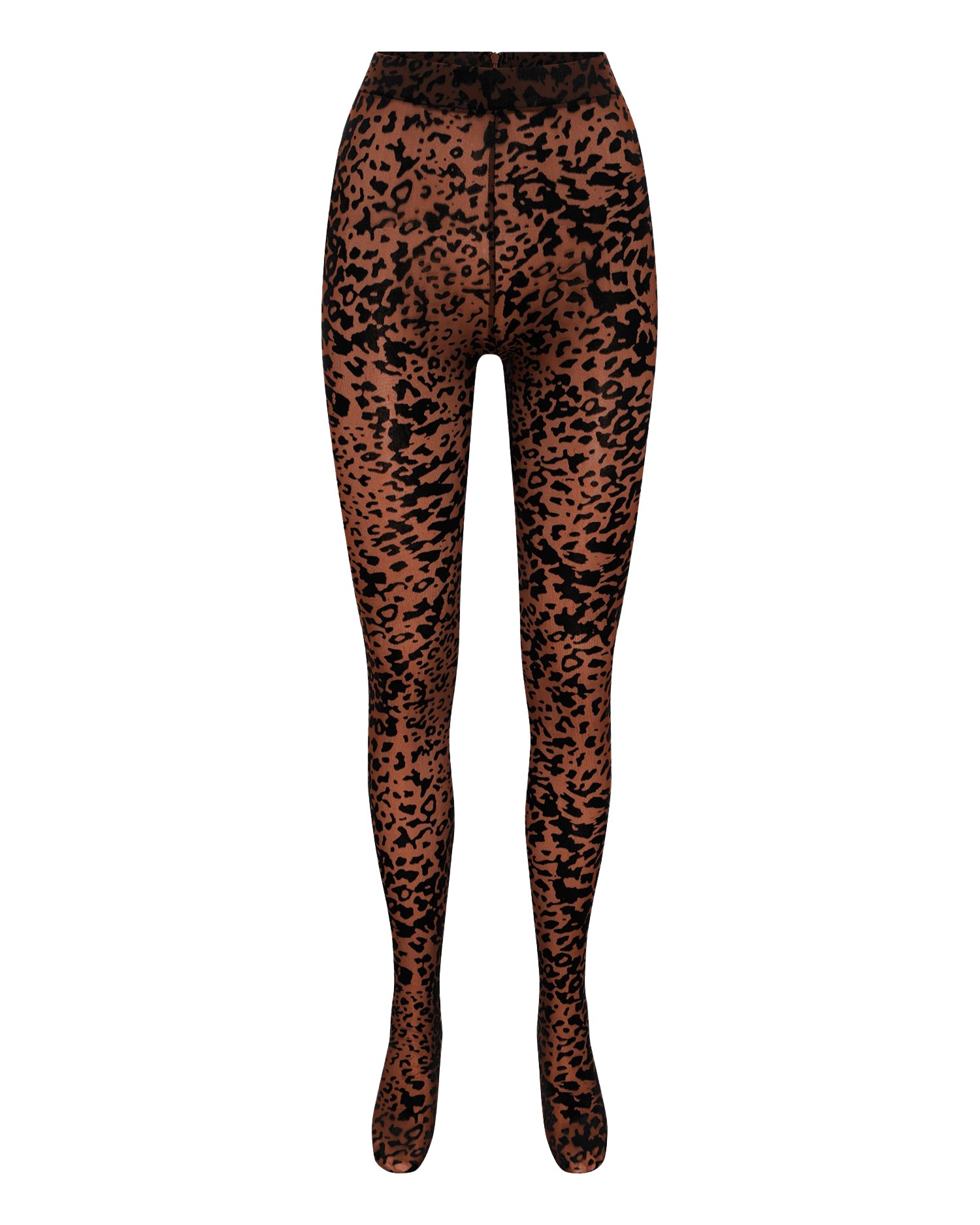 Alex Perry Stocking in Leopard Burnout Dress