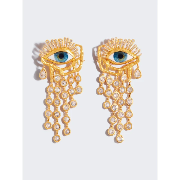 Gaze Pendant Earrings