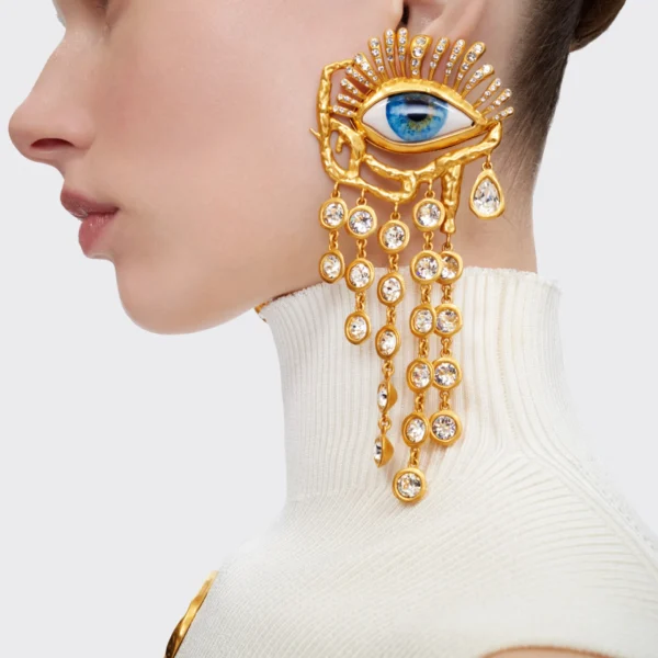 Gaze Pendant Earrings