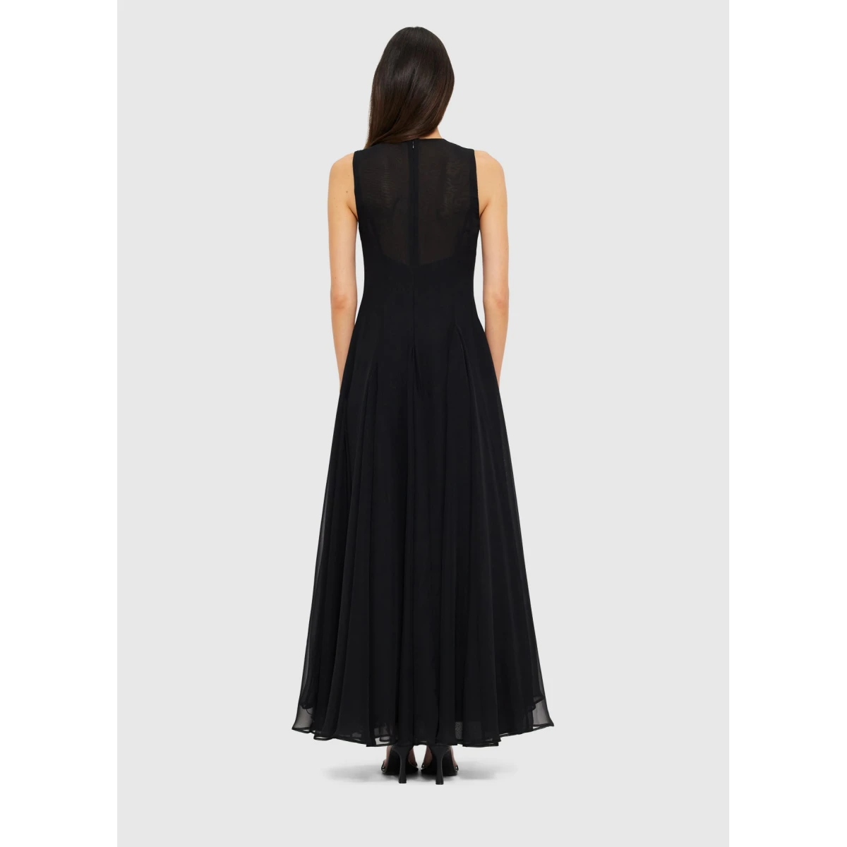 Linnea Embellished Maxi Dress - Ebony