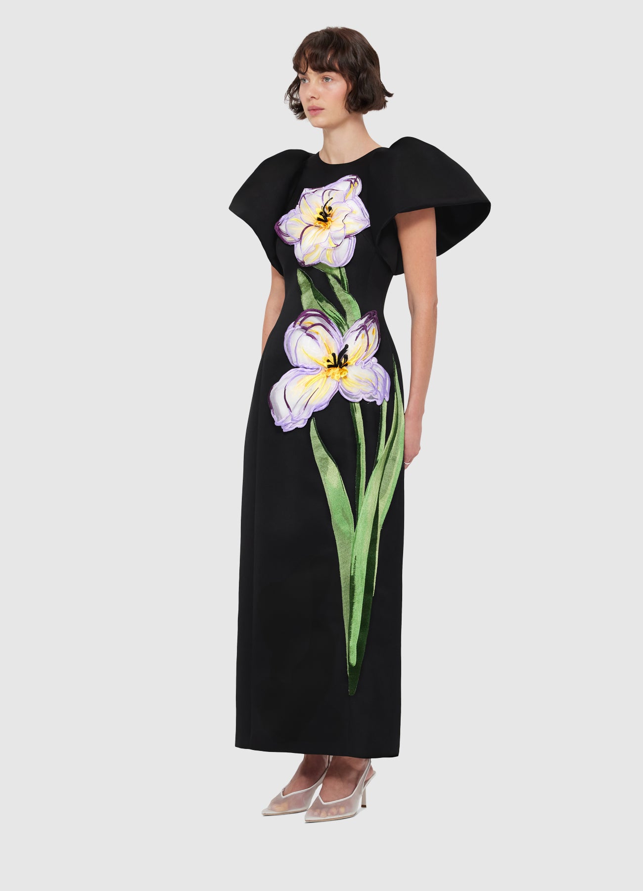 【Leo Lin】Lucinda Applique Floral Maxi Dress Leo Lin Dresses | Designer Midi & Maxi Dresses | Coveti