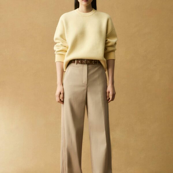 Reversible Cotton Merino Cashmere Sweater - Image 6
