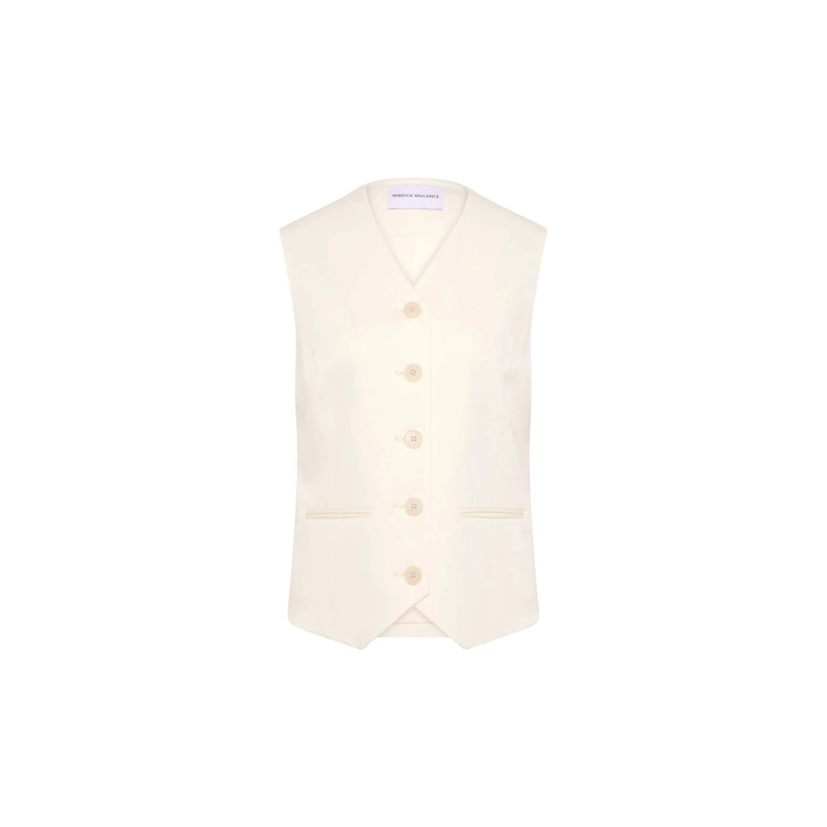 Rebecca Vallance Blanco Vest