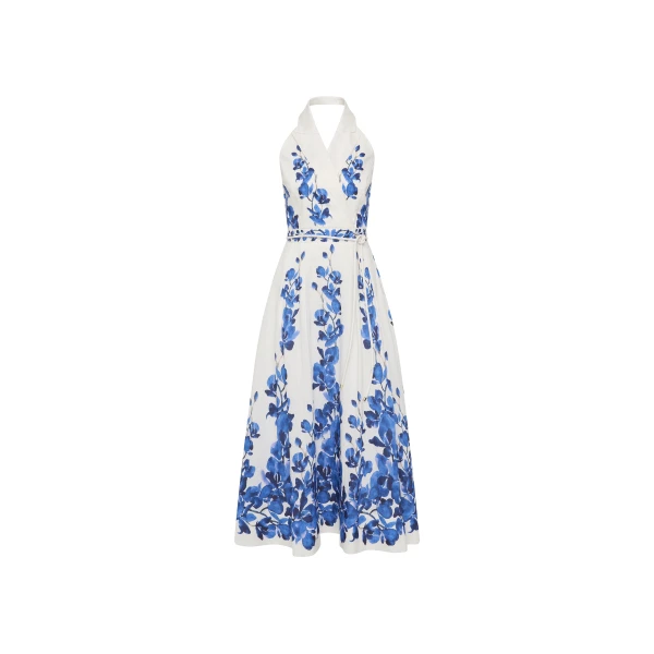 Rebecca Vallance Orchid Blues Midi Dress