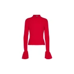Rotate Red Tops luxury Clothing from Coveti Marketplace