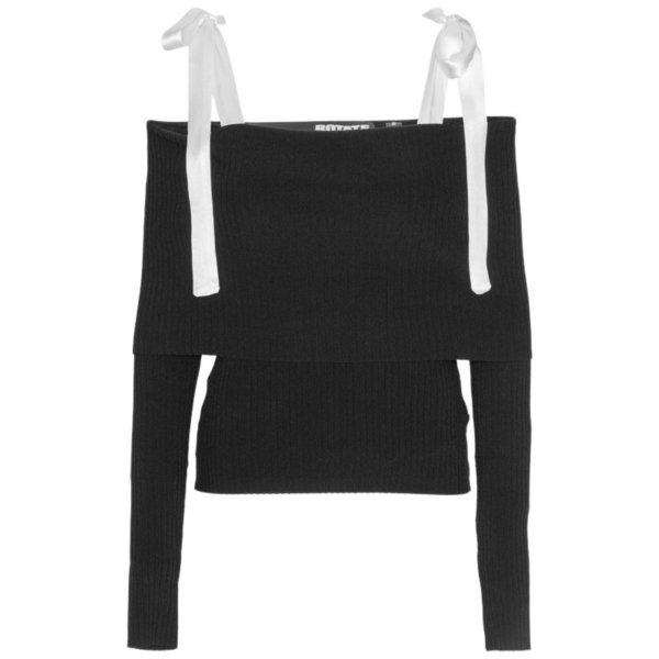 Rotate Gray Knitwear luxury Clothing from Coveti Marketplace