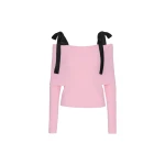 Rotate Pink Tops luxury Clothing from Coveti Marketplace