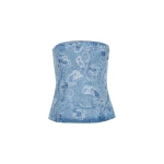 Rotate Blue Pants luxury Clothing from Coveti Marketplace