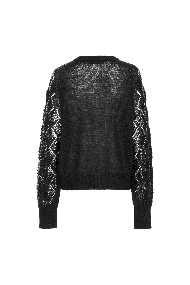 Rotate Black Knitwear luxury Clothing from Coveti Marketplace