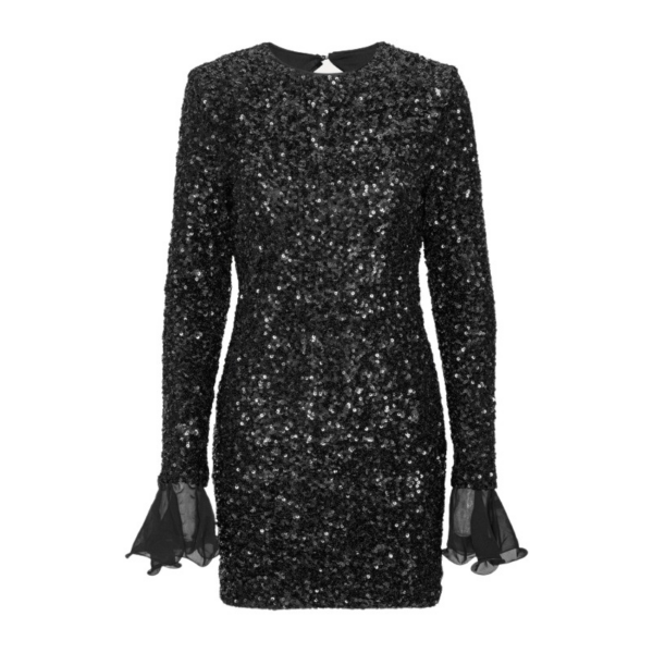 Rotate Black Knitwear luxury Cardigan from Coveti Marketplace