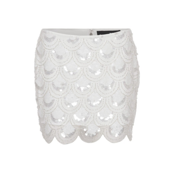 Rotate White Skirts luxury Clothing from Coveti Marketplace
