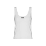 Rotate White Tops luxury Clothing from Coveti Marketplace