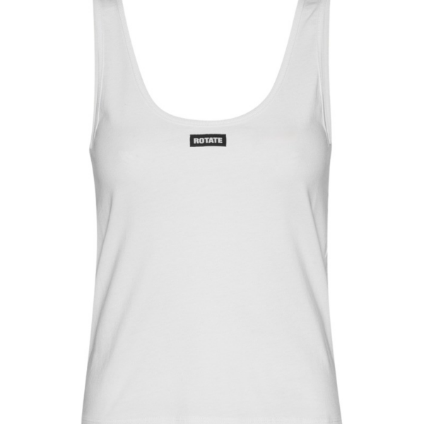 Rotate White Tops luxury Clothing from Coveti Marketplace