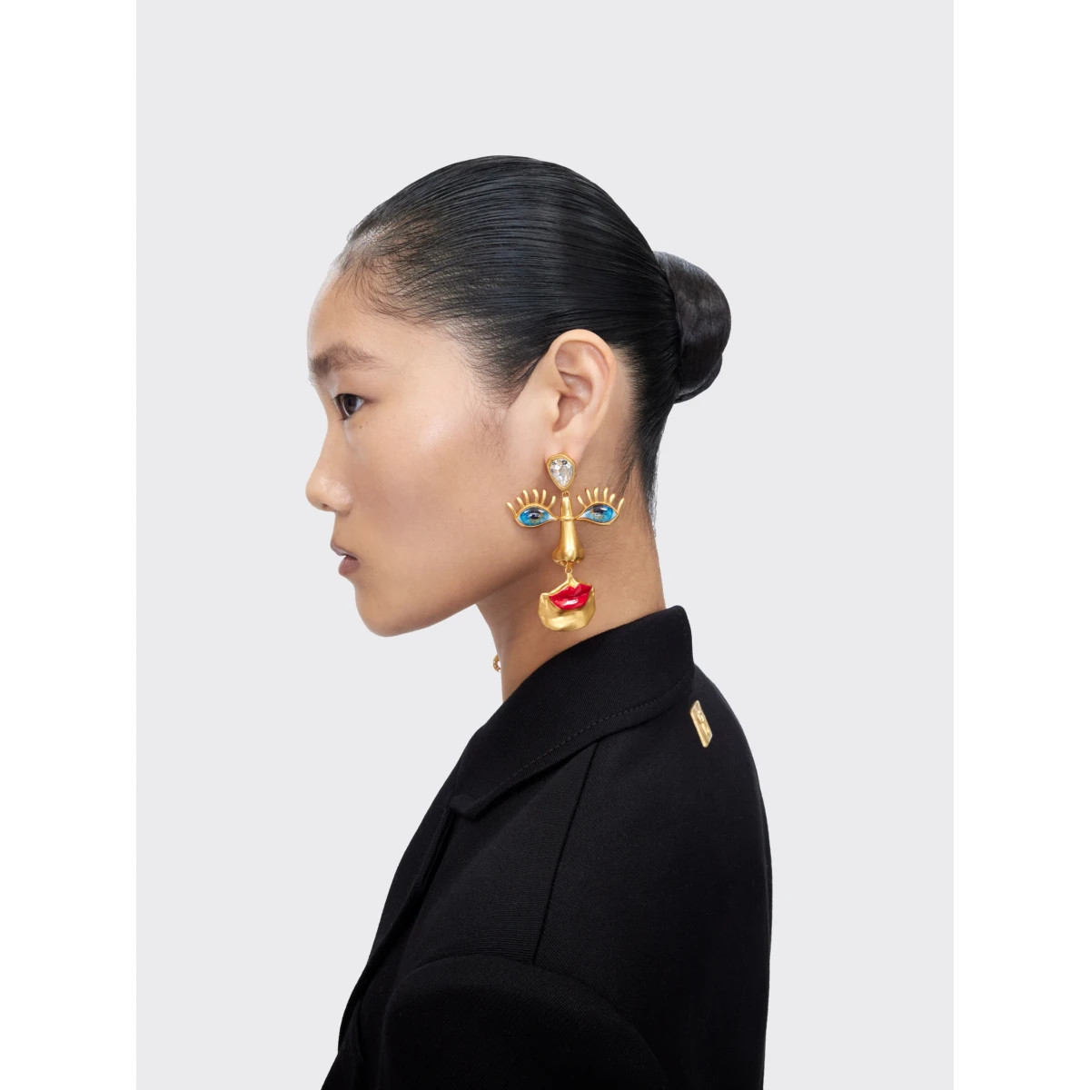 Schiaparelli visage earring