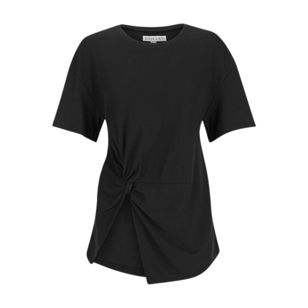 Shona Joy Black Top luxury Clothing from Coveti Marketplace