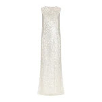 Shona Joy Silver Dress luxury Clothing from Coveti Marketplace