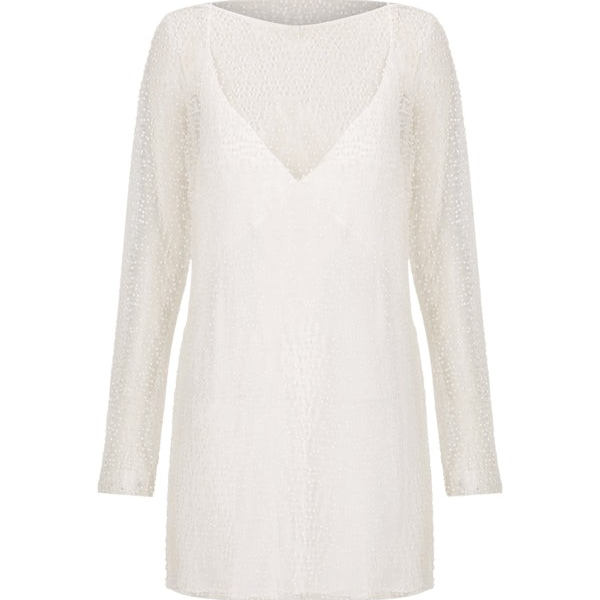 Shona Joy Ivory Dress luxury Clothing from Coveti Marketplace