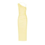 Shona Joy Yellow Dress luxury Clothing from Coveti Marketplace