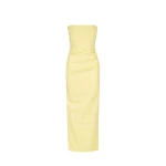 Shona Joy Yellow Dress luxury Clothing from Coveti Marketplace