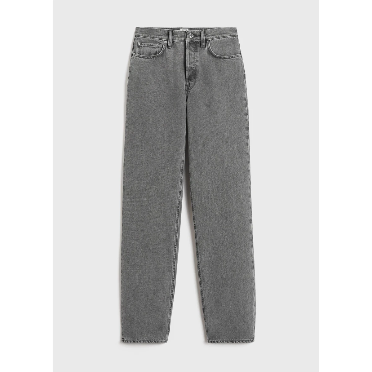 Toteme Classic cut denim full length mid grey